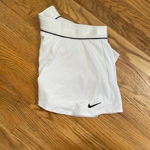 Nike white tennis skirt
